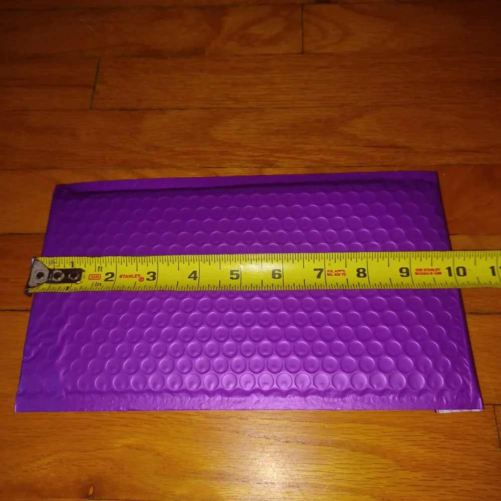 Violet Purple Bubble Mailers - 25 Pack